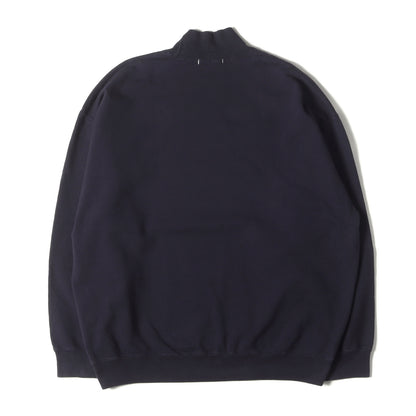 24AW オーガニックコットンブレンド ヘヴィーウェイト ハイネック スウェット / Y