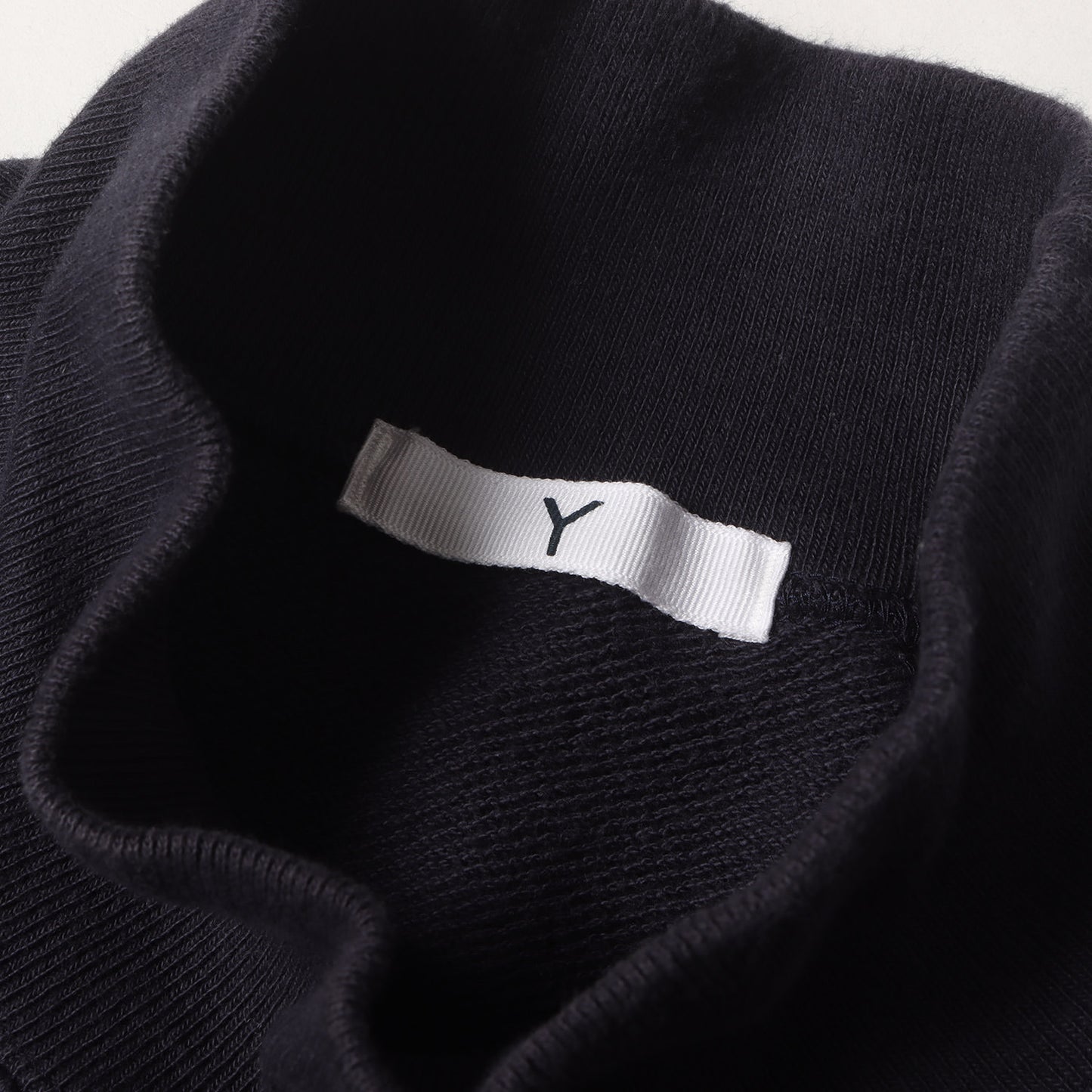 24AW オーガニックコットンブレンド ヘヴィーウェイト ハイネック スウェット / Y