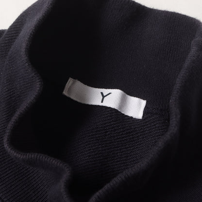 24AW オーガニックコットンブレンド ヘヴィーウェイト ハイネック スウェット / Y