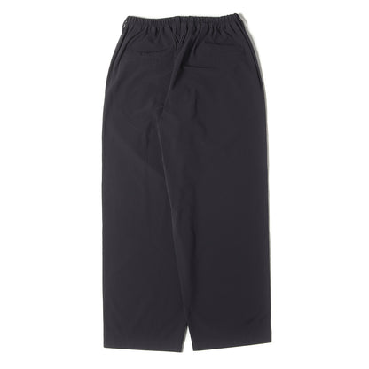 24SS ツータック ナイロン イージー トラウザー スラックス パンツ (WINDPROOF NYLON WIDE EASY TROUSERS)