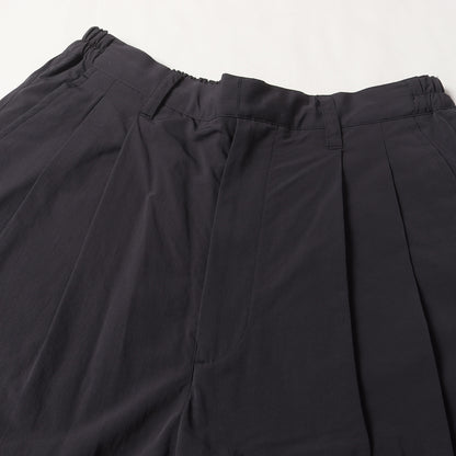 24SS ツータック ナイロン イージー トラウザー スラックス パンツ (WINDPROOF NYLON WIDE EASY TROUSERS)