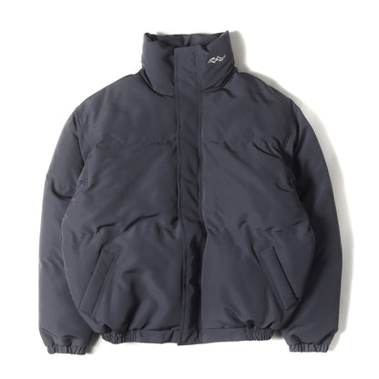 24AW トライバルモチーフ ハイネック パテッド ブルゾン