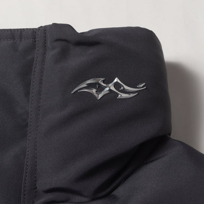 24AW トライバルモチーフ ハイネック パテッド ブルゾン