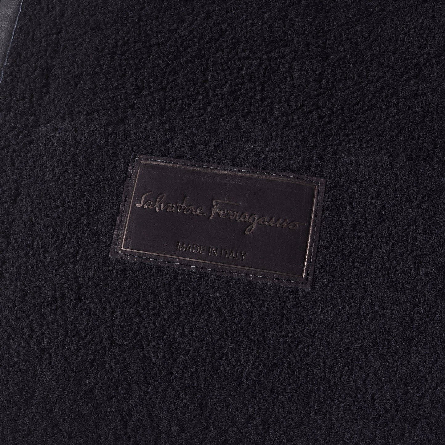 ダブルジップ ムートン ジャケット