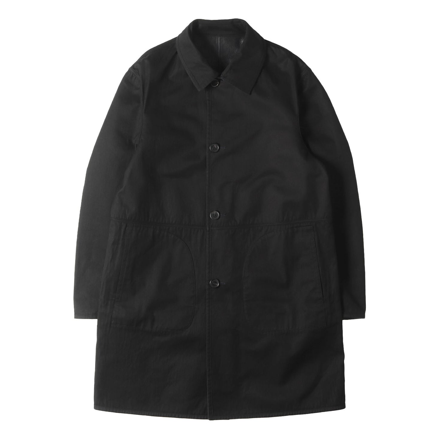 リバーシブル ディアスキンレザー カーコート