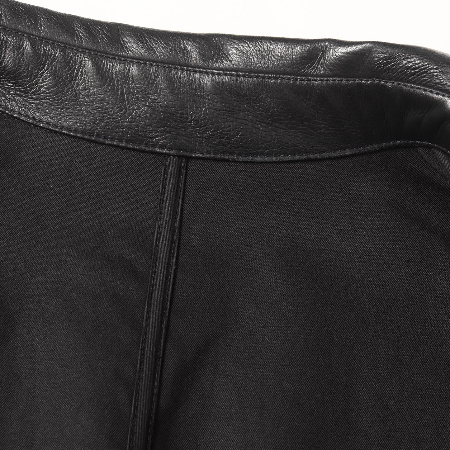 リバーシブル ディアスキンレザー カーコート