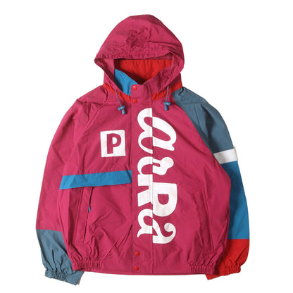 ロゴ クレイジーパターン ナイロン フーディー ジャケット