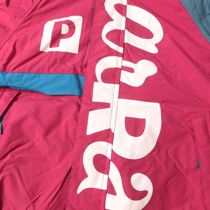 ロゴ クレイジーパターン ナイロン フーディー ジャケット