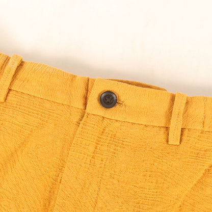 ジオメトリック ジャガード テーパード トラウザー スラックス パンツ