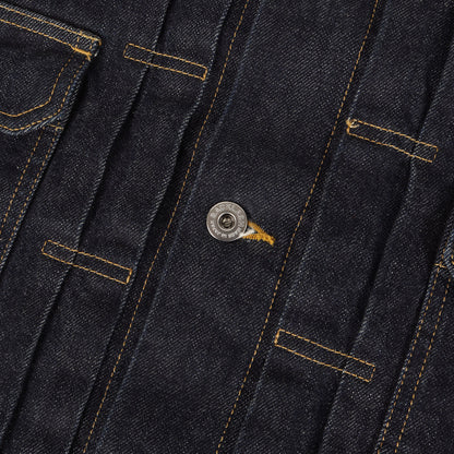近年モデル ストレッチ セルビッジ デニムジャケット (Stretch Selvedge Denim 2nd Jacket) / ISAMU KATAYAMA