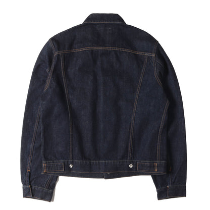 22SS 14オンス デニム トラッカー ジャケット (14OZ DENIM BUTTON-DOWN JACKET) / POUR HOMME