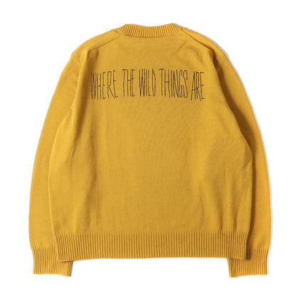 25AW × かいじゅうたちのいるところ ニット セーター (WHERE THE WILD THINGS ARE Wool Knit Pullover)