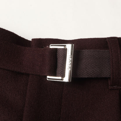 25AW ウールメルトン パンツ (Wool Melton Pants)