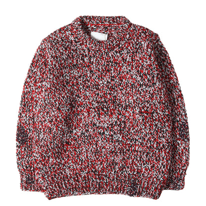 22SS メランジ ローゲージ ニット セーター