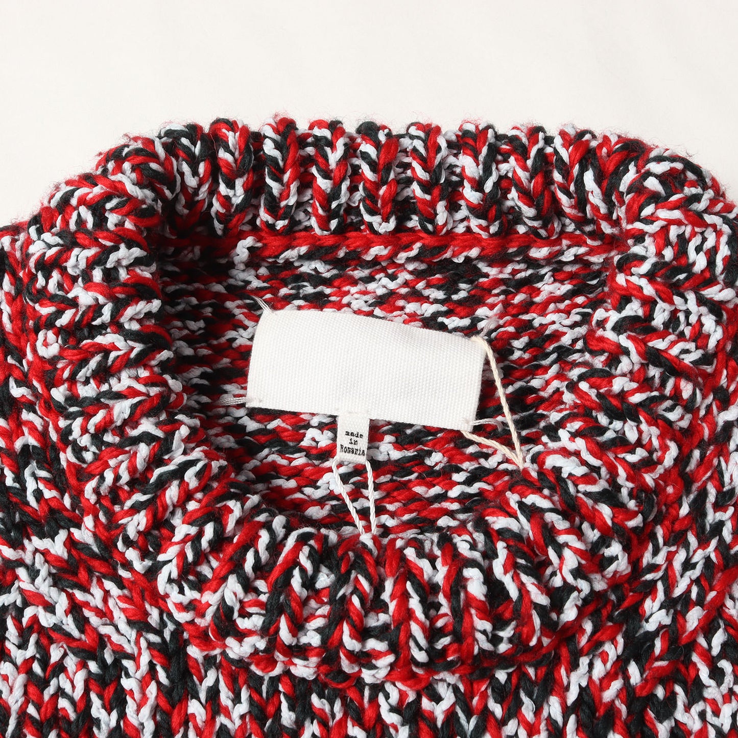 22SS メランジ ローゲージ ニット セーター