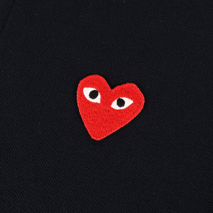 25SS ハートワッペン 刺繍 ポロシャツ (POLO SHIRT RED EMBLEM) / AD2025/3