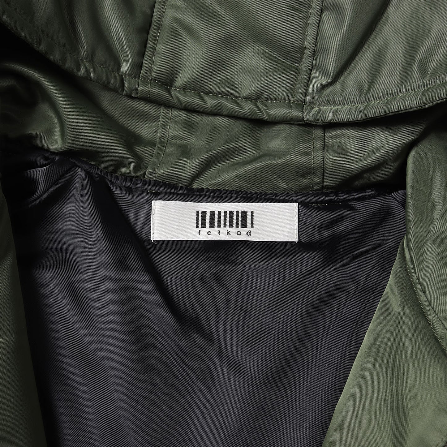 ハイネック フーデッド ミリタリー フライト ボンバー ジャケット (High Neck Hooded MA-1 Type Jacket)