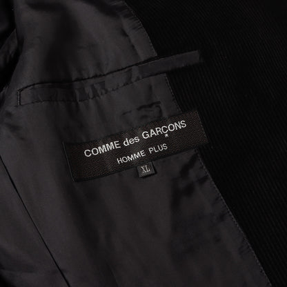 22AW マルチ コーデュロイ メルトン 切替 ボタンレス ショール コート