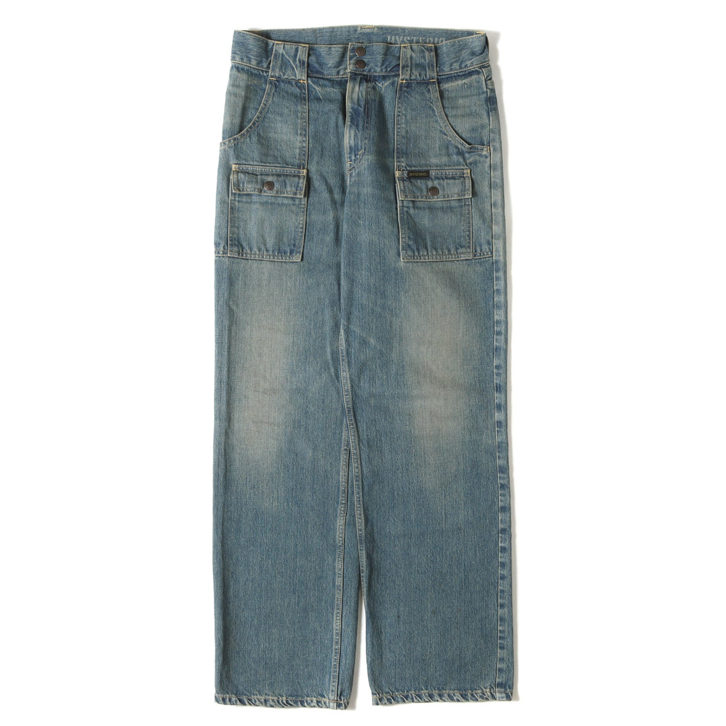 25AW ヴィンテージ加工 ブッシュ デニムパンツ