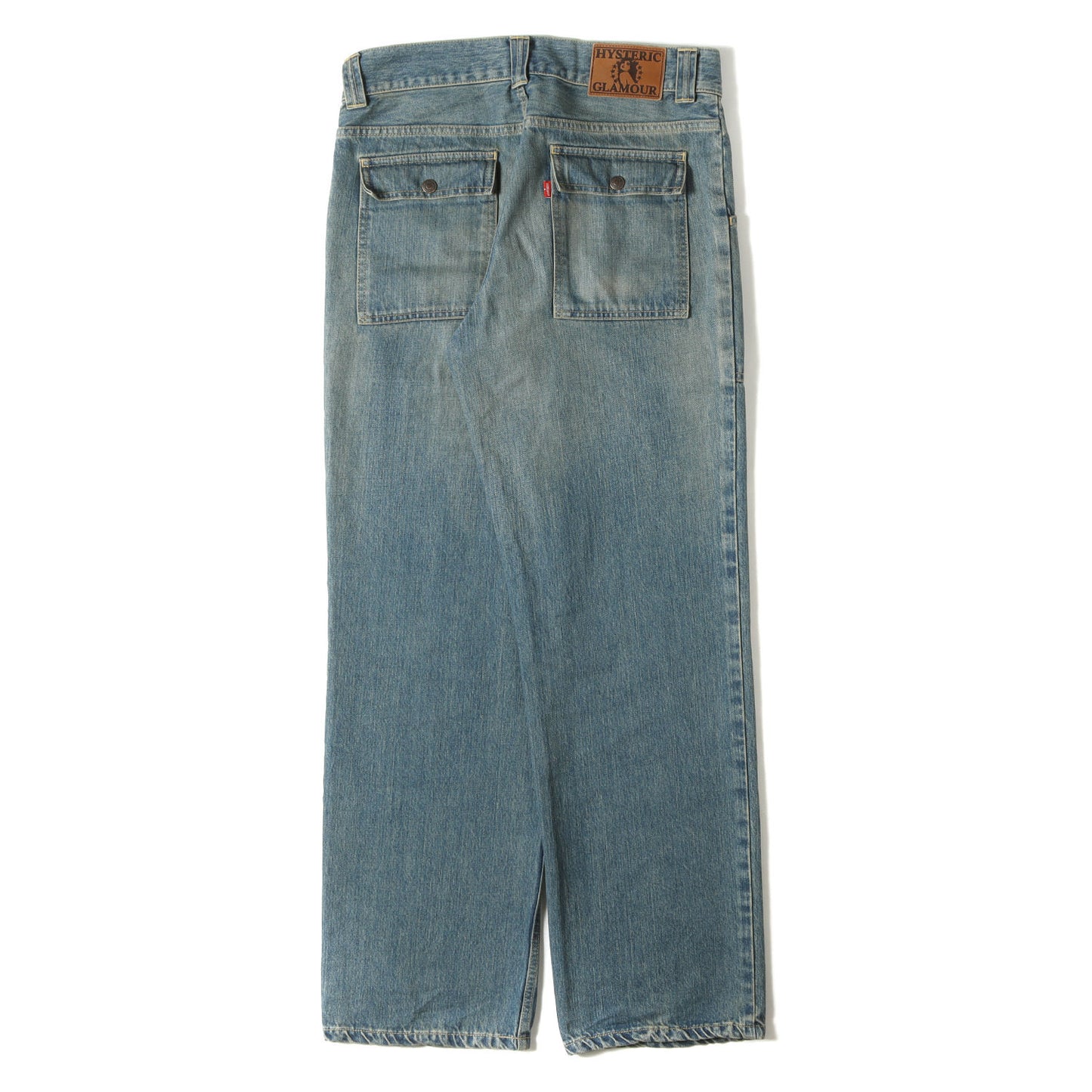 25AW ヴィンテージ加工 ブッシュ デニムパンツ