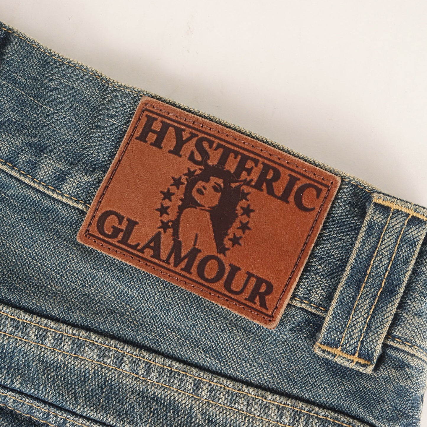 25AW ヴィンテージ加工 ブッシュ デニムパンツ