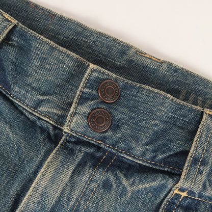 25AW ヴィンテージ加工 ブッシュ デニムパンツ