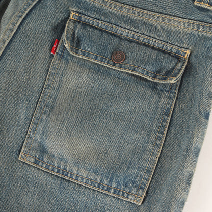 25AW ヴィンテージ加工 ブッシュ デニムパンツ