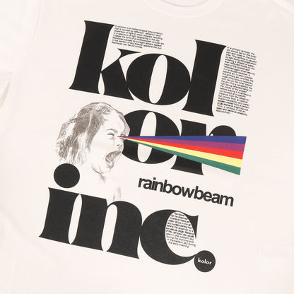 21SS クリアコットンレインボー Tシャツ