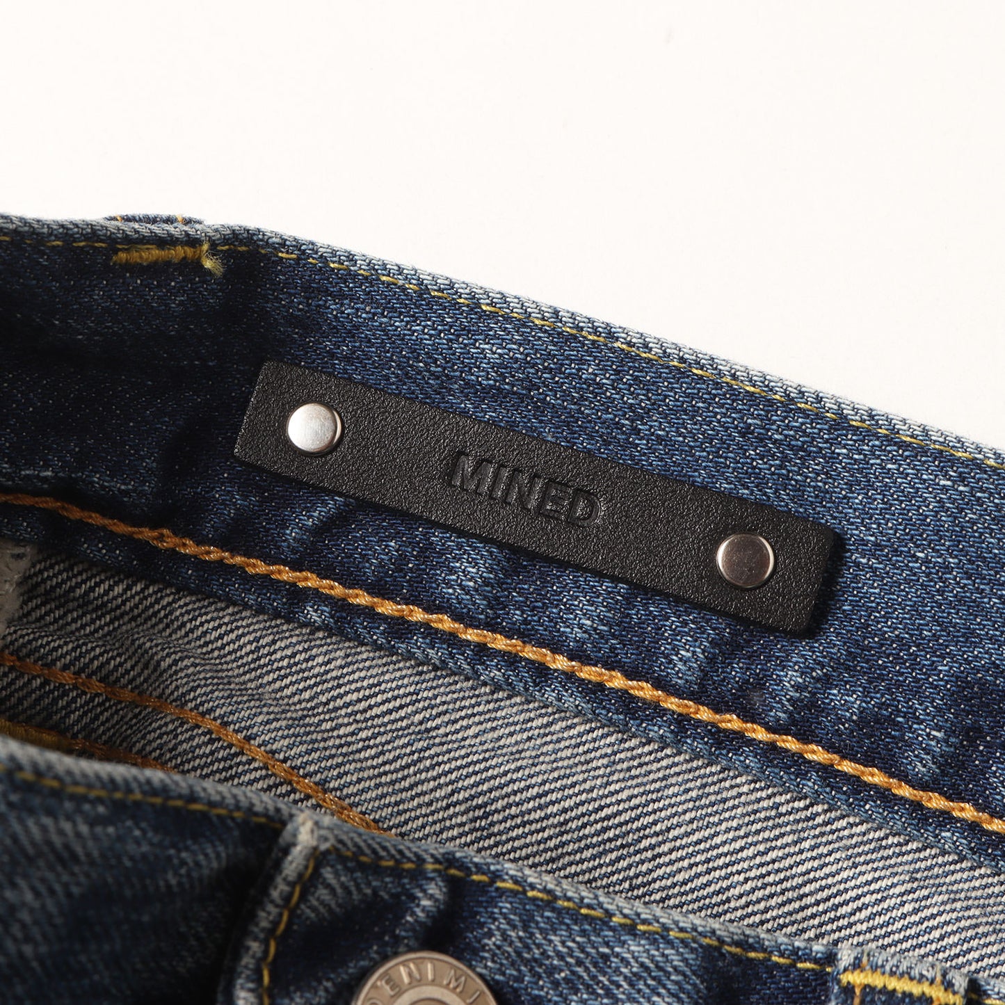 25SS ユーズド加工 アンクルカット デニム パンツ (Ankle Length Straight 5pocket USD)