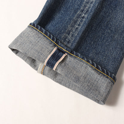 25SS ユーズド加工 アンクルカット デニム パンツ (Ankle Length Straight 5pocket USD)
