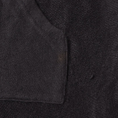 裏毛 変型 ダブルジップ パーカー コート / POUR HOMME
