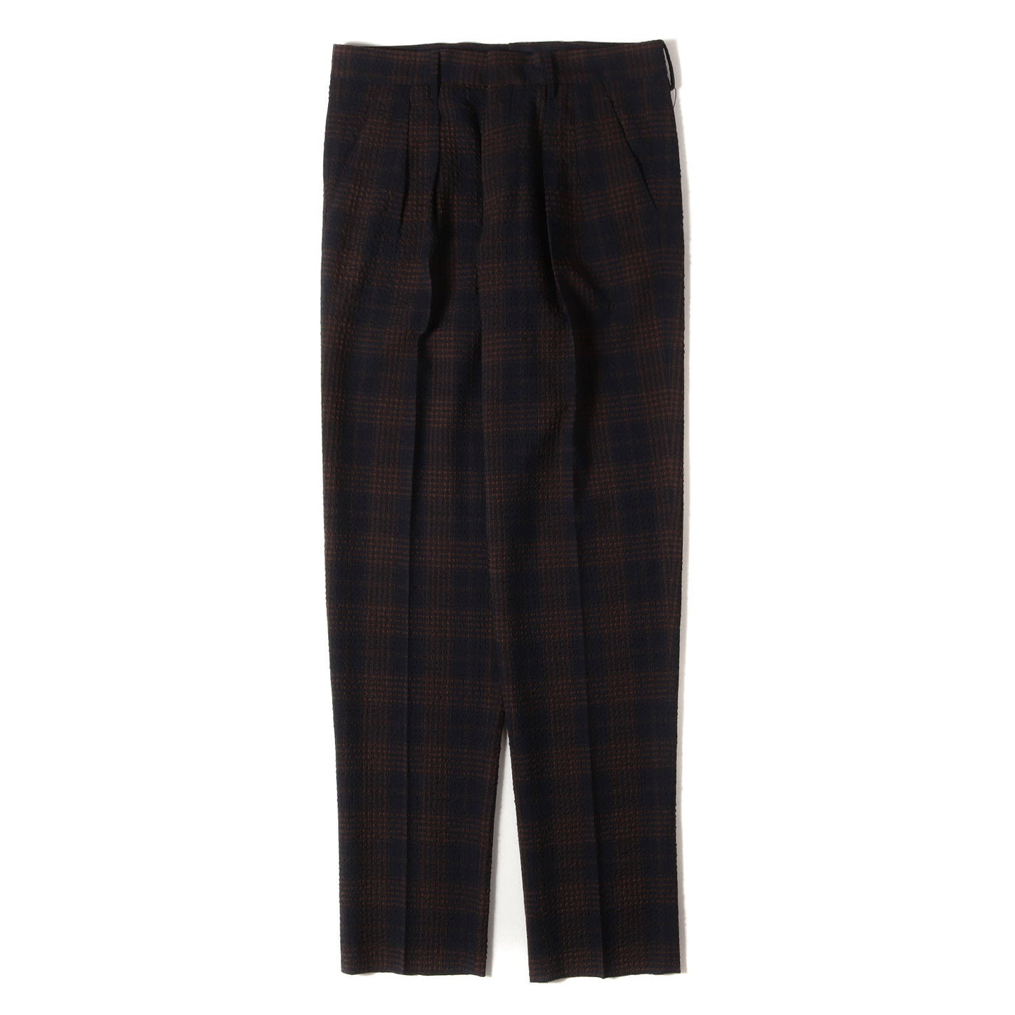 24SS ANGELICO ウールシアサッカー トラウザーズ スラックス パンツ / MADE IN JAPAN