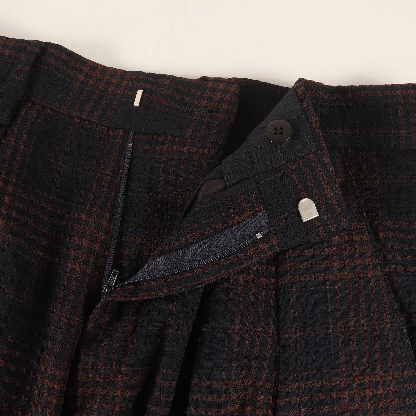 24SS ANGELICO ウールシアサッカー トラウザーズ スラックス パンツ / MADE IN JAPAN