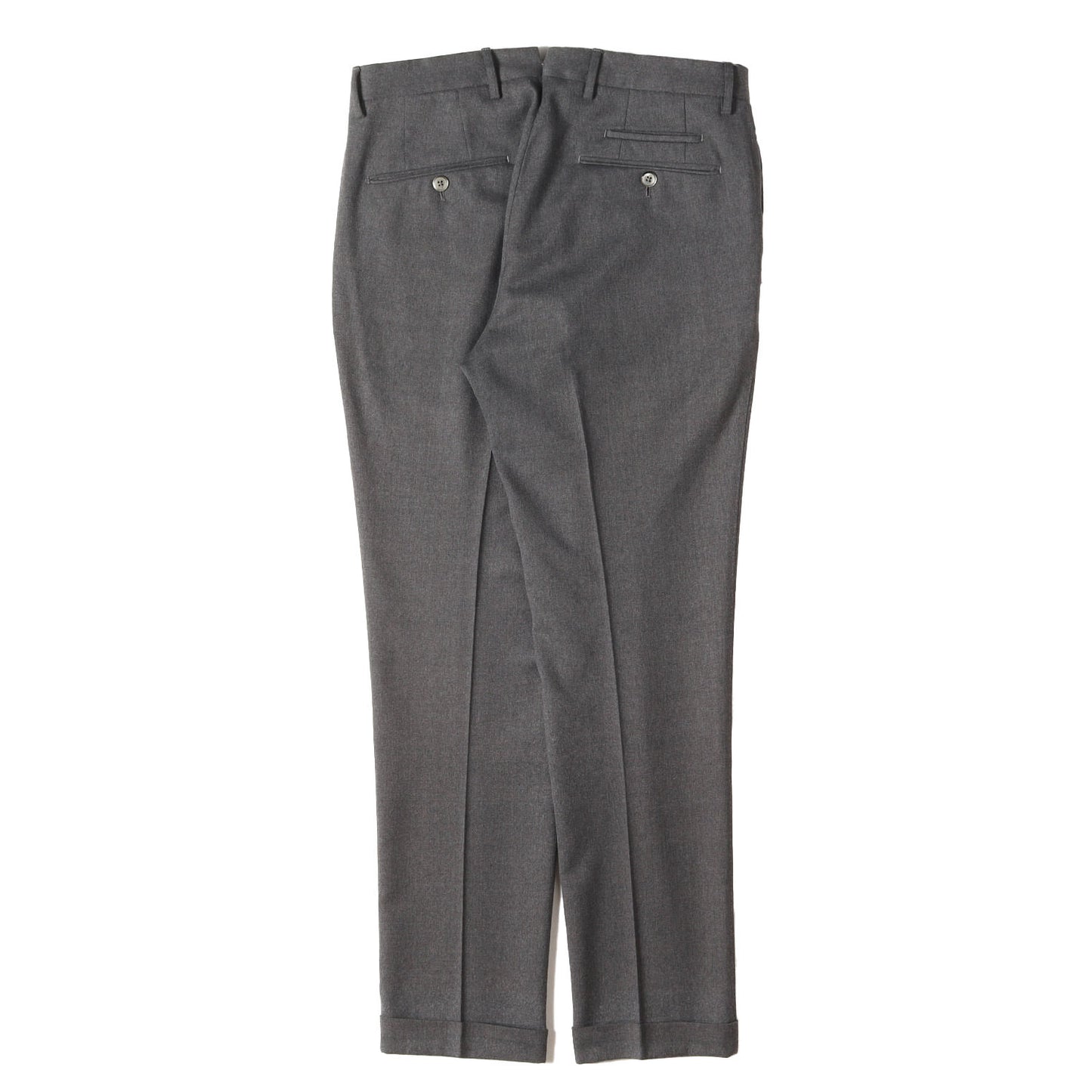 23AW ワンタック テクノウォッシャブルウール トラウザー スラックス パンツ / GENTLEMAN FIT