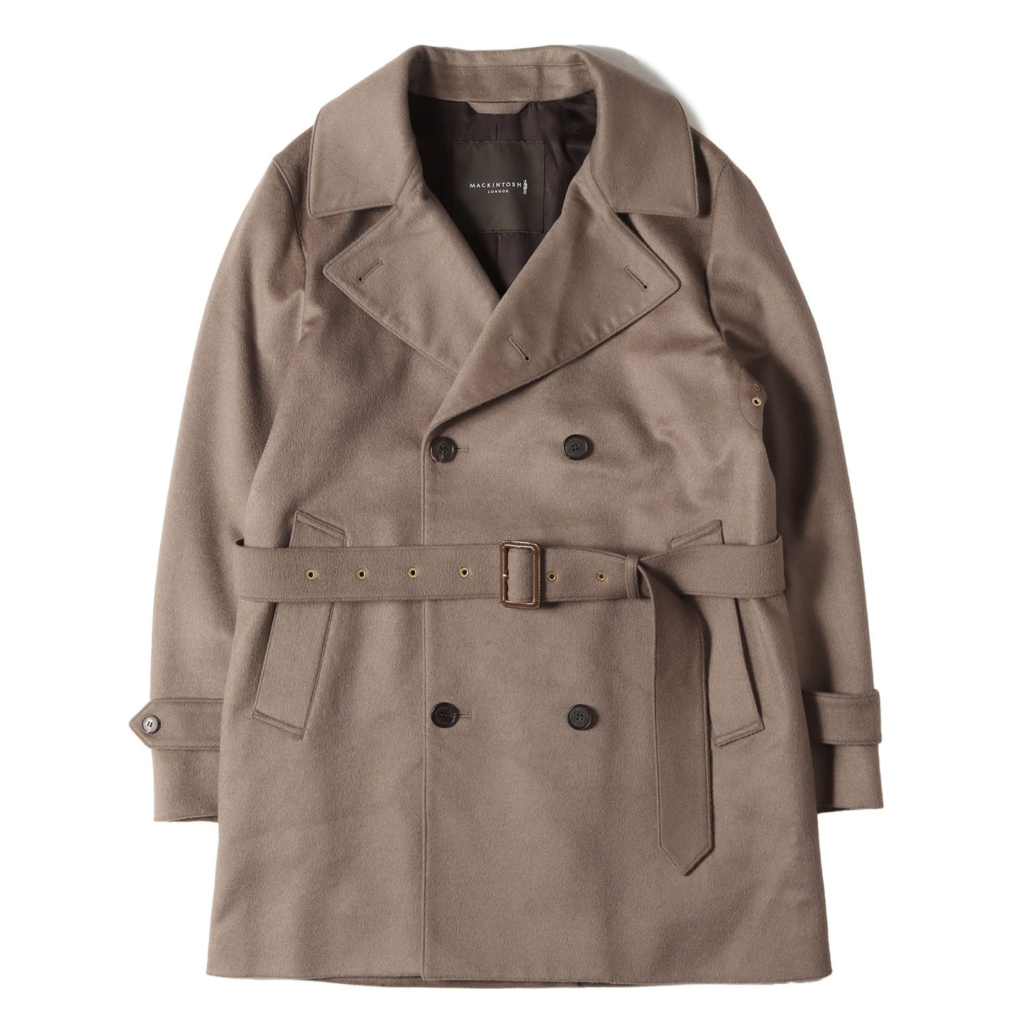 25AW ウールカシミヤ ビーバー トレンチコート