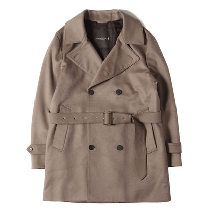 25AW ウールカシミヤ ビーバー トレンチコート