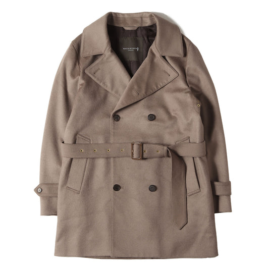 25AW ウールカシミヤ ビーバー トレンチコート