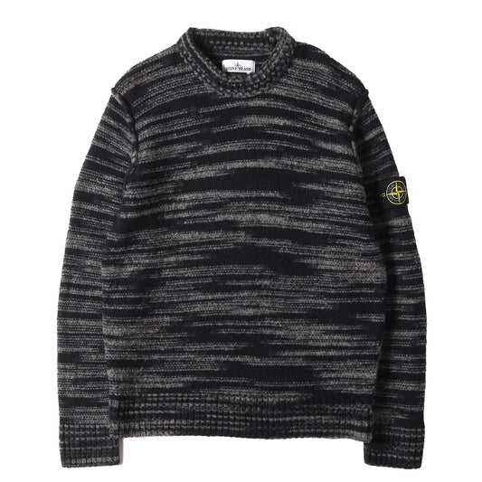 23AW モックネック ニット セーター (LOGO BADGE SWEATER)