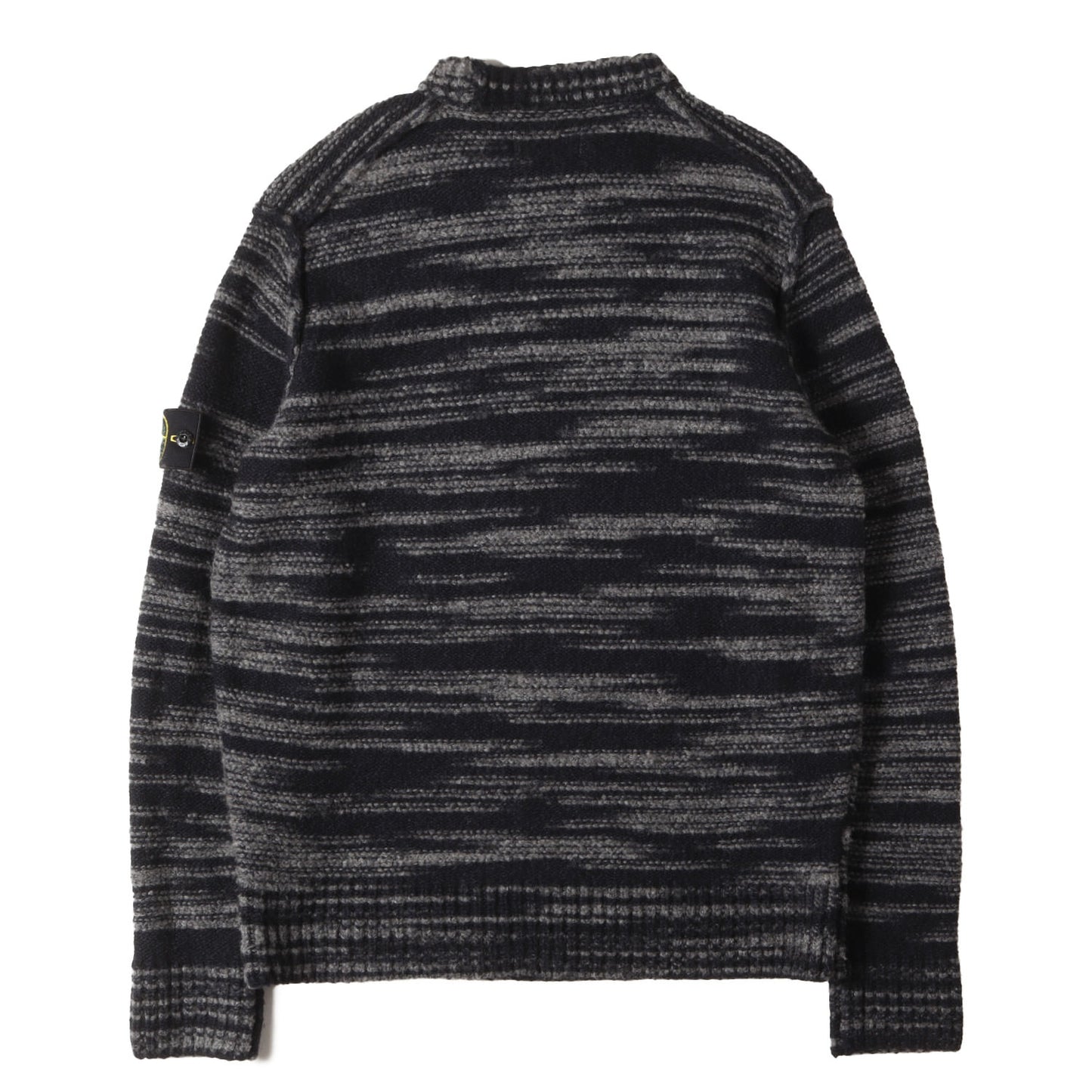 23AW モックネック ニット セーター (LOGO BADGE SWEATER)