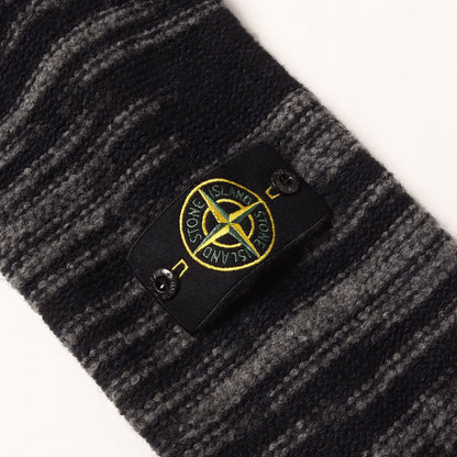 23AW モックネック ニット セーター (LOGO BADGE SWEATER)