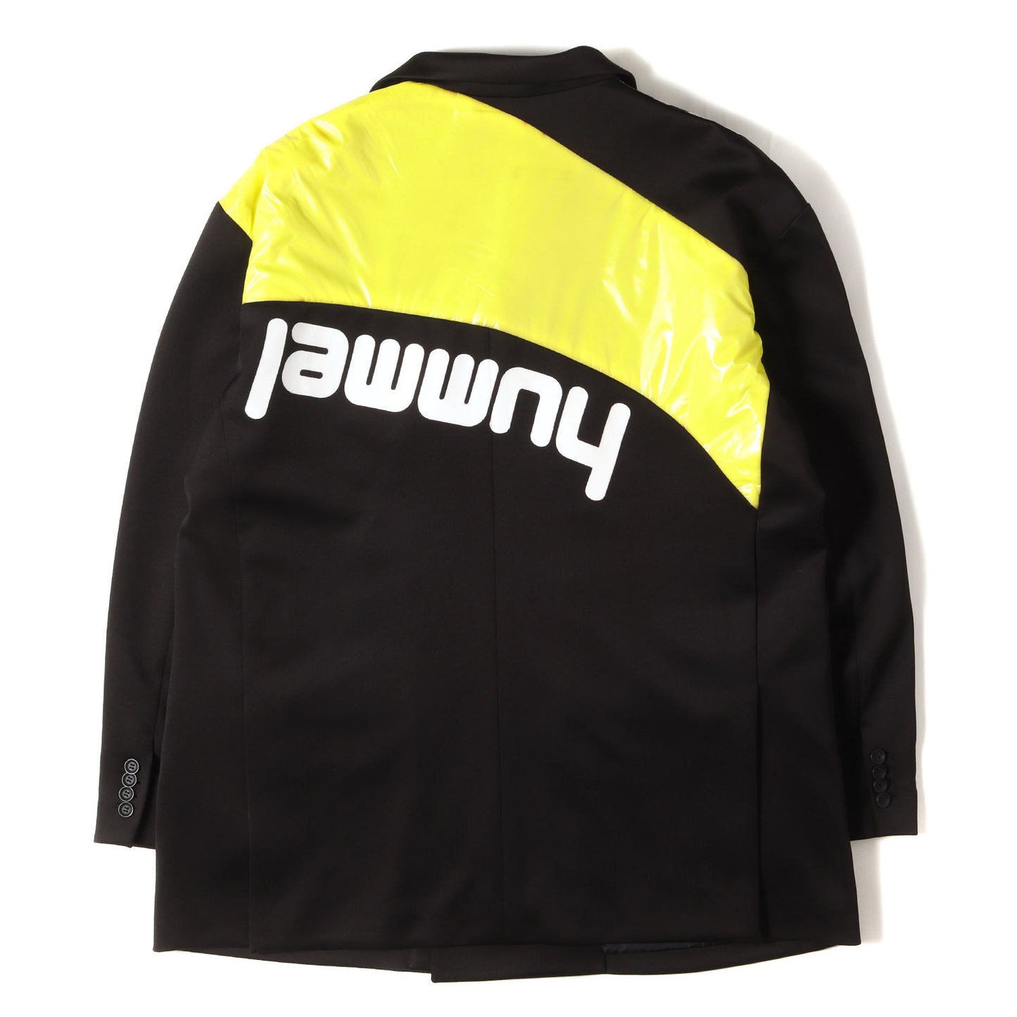 × hummel ジャージー ダブルブレスト 6B テーラード ジャケット