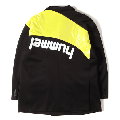 × hummel ジャージー ダブルブレスト 6B テーラード ジャケット