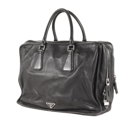 トライアングルロゴプレート ヴィッテロダイノレザー ブリーフケース