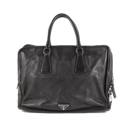 トライアングルロゴプレート ヴィッテロダイノレザー ブリーフケース