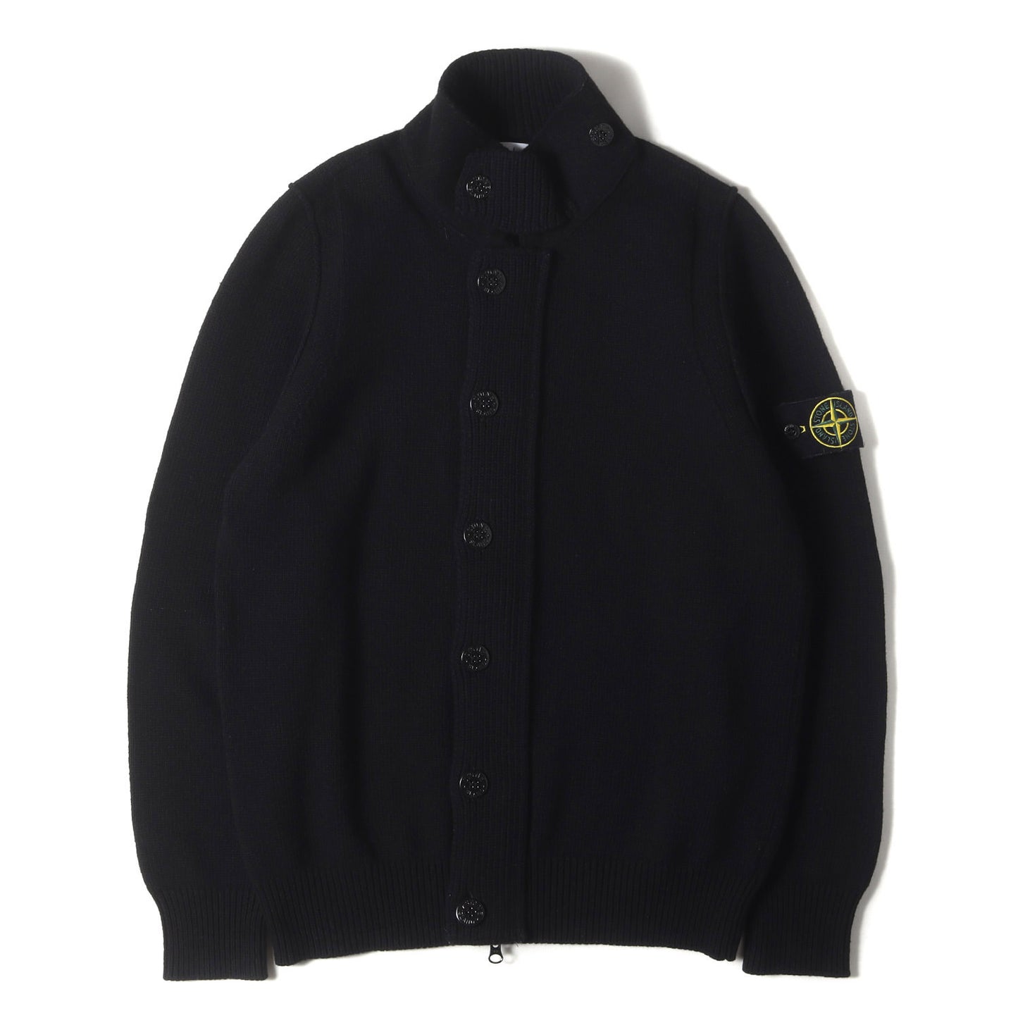 24AW スタンドカラー ニット ブルゾン