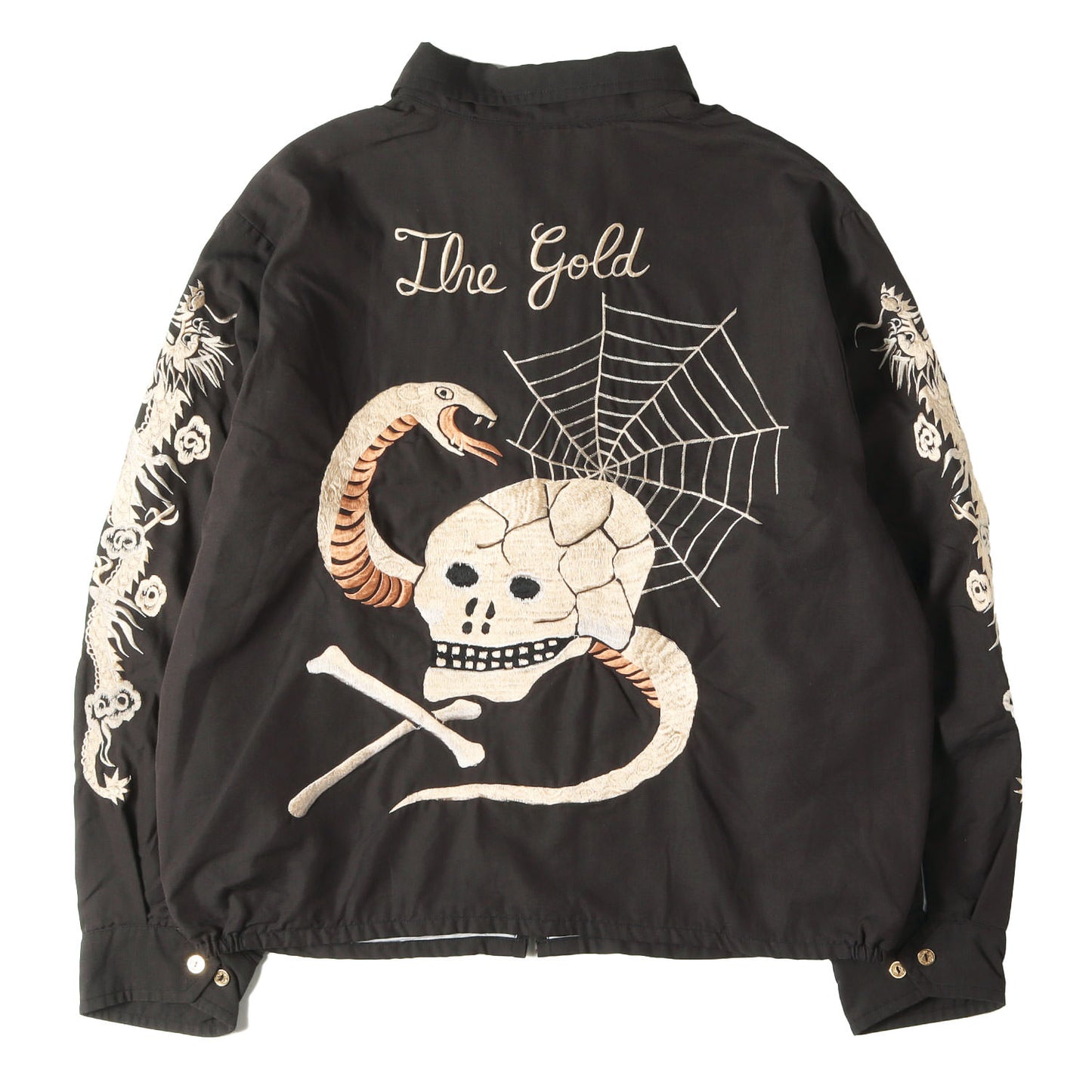 25AW スカル ロゴ 刺繍 ベトジャン (SKULL JACKET AGED MODEL)