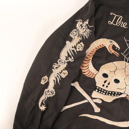 25AW スカル ロゴ 刺繍 ベトジャン (SKULL JACKET AGED MODEL)
