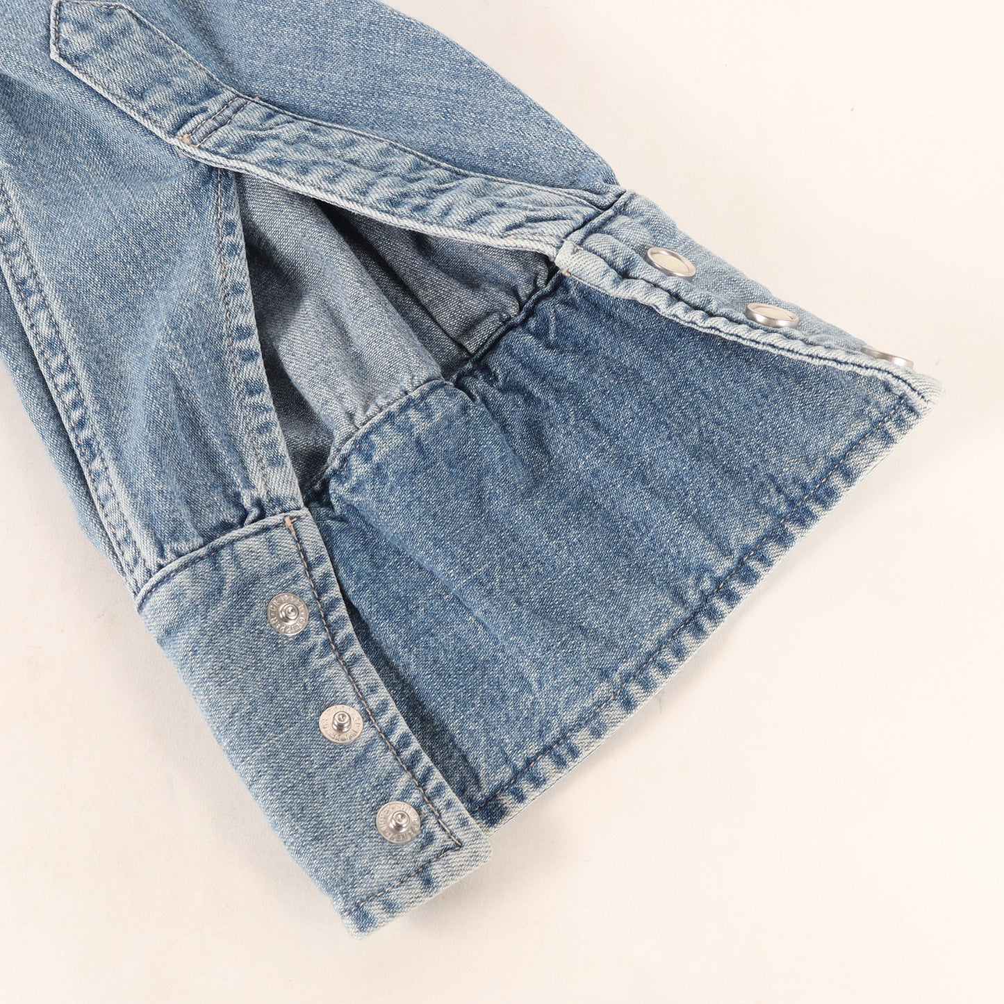 25SS デニム ウエスタン シャツ (SHORTHORN SAWTOOTH INDIGO COSMOS)