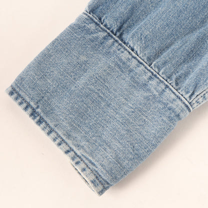 25SS デニム ウエスタン シャツ (SHORTHORN SAWTOOTH INDIGO COSMOS)