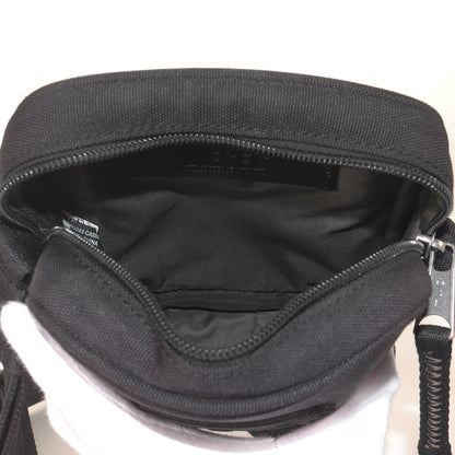 オーバルD 刺繍 キャンバス ショルダーバッグ